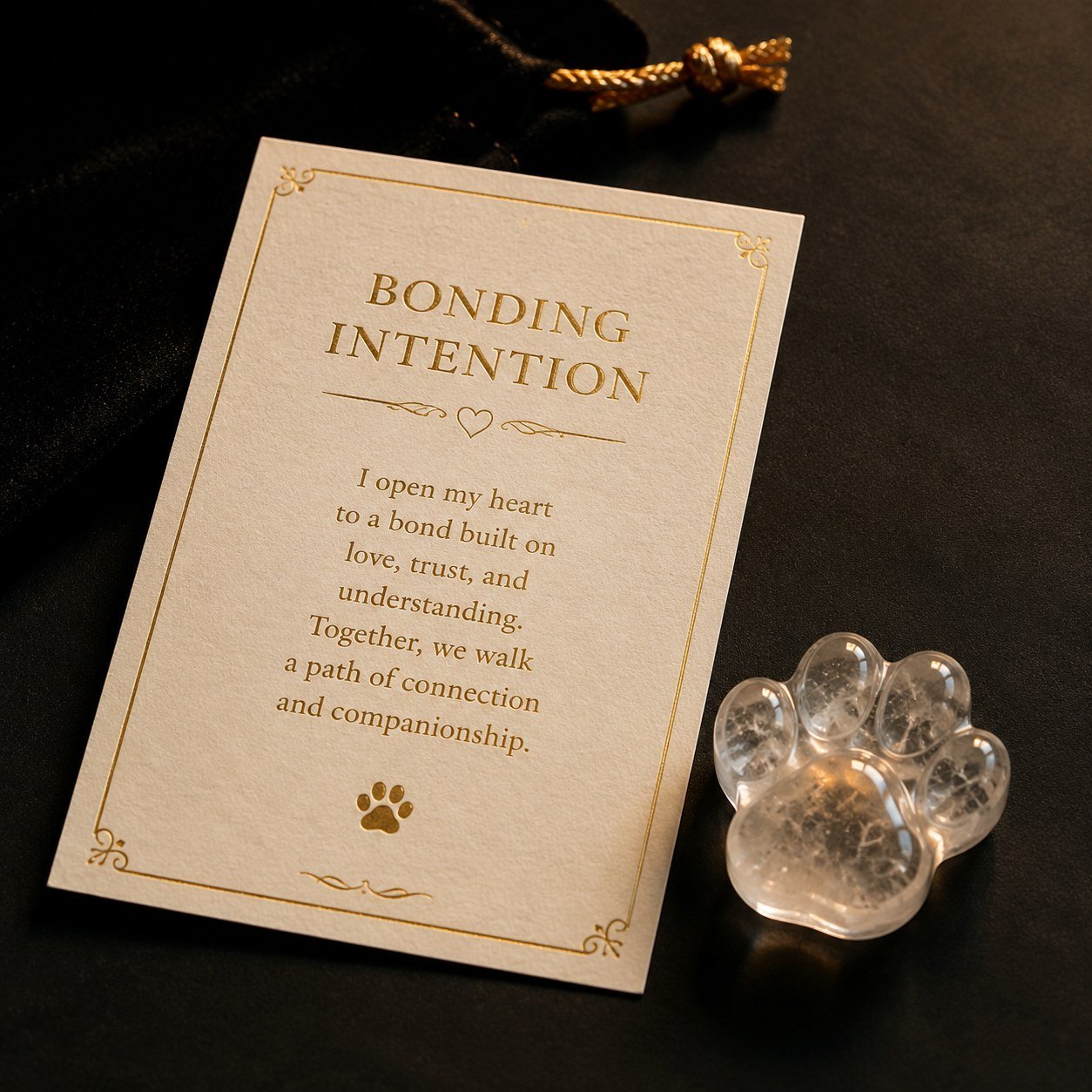 Bonding Intention Card