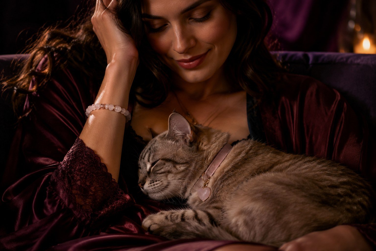 Heart Bond Series wearing scene 3