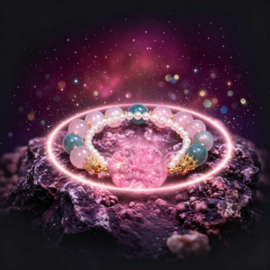 Inca Rose Nine-Tailed Fox Bracelet | Queen Energy, Self-Love & Confidence Crystal Jewelry