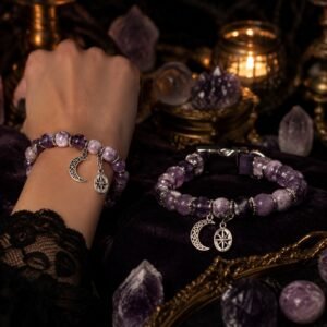 Calm Together — Amethyst Bonded Charm