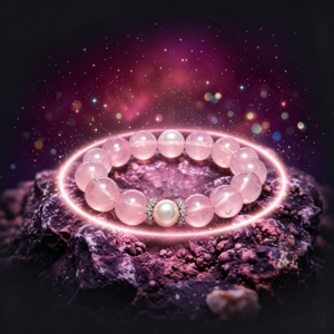 Rose Quartz Pearl Bracelet | Self-Love, Romance & Emotional Healing Jewelry